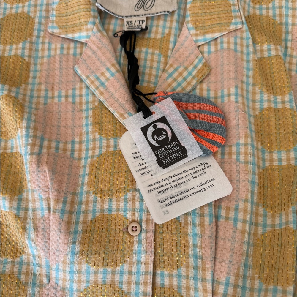 NWT Ace & Jig Ronnie dress in somersault textile. - Picture 3 of 4